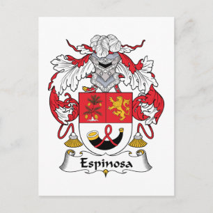 Espinosa Family Crest Briefkaart