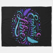 Espíritu Libre Fleece Deken (Voorkant (Horizontaal))