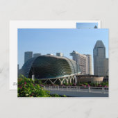 Esplanade Theater Singapore Briefkaart (Voorkant / Achterkant)