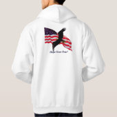 Espoir Au-Dessus De La Peur ! Sweat à capuche (Dos)