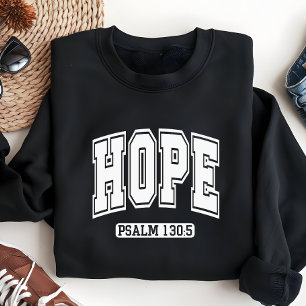 Espoir, Bible Verse Sweatshirt