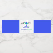 Espoir dans Harmony Étiquette bouteille d'eau (Étiquettes simples)