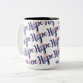 Espoir De Paix Café Mug (Devant gauche)