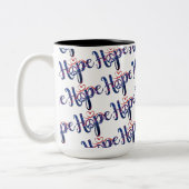 Espoir De Paix Café Mug (Gauche)
