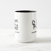 Espoir d'EDS pour une tasse de ruban de rayure de (Centre)