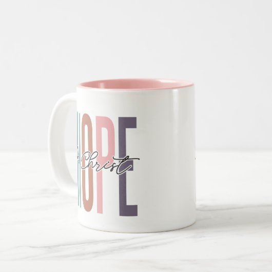 Espoir en Christ Mug (Devant gauche)