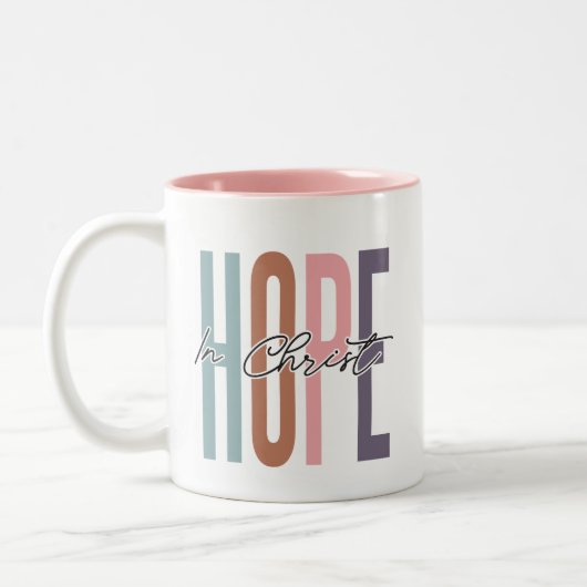 Espoir en Christ Mug (Gauche)