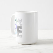 Espoir - Foi chrétienne Mug inspirationnel (Devant gauche)