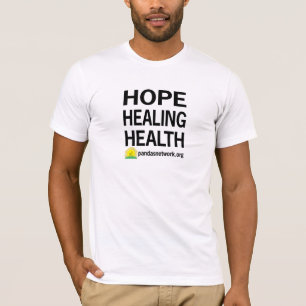 Espoir, guérissant, le T-shirt des hommes de santé