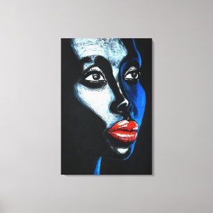 Espoir - Impression sur toile visage de femme - Pe