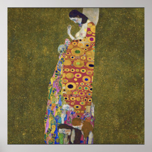 Espoir, Poster Gustav Klimt