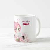 Espoir pour le Japon - tasse donnée (Devant droit)