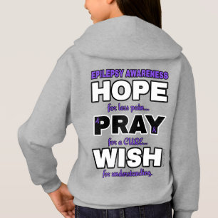 Espoir Prière Souhaite...Sweat - shirt à capuche é
