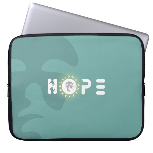 Espoir rebelle | Sac à manches d'ordinateur portab (Devant)