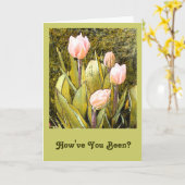 Espoir vous sentez une meilleure carte (Fleur jaune)