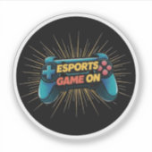 Esports Game Sport Sticker (Voorkant)