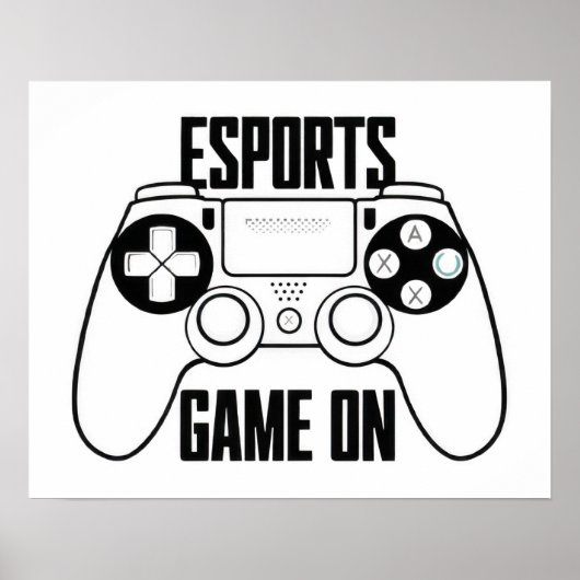Esports Gaming Poster (Voorkant)