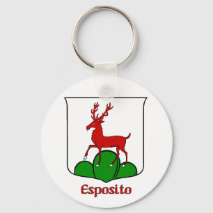 Esposito Family Shield Sleutelhanger