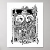 Espousal of the Blessed Virgin 8 x 10 inch print (Voorkant)