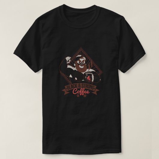 Espresso Bear Classic T-shirt (Design voorkant)