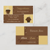 Espresso Cafe Visitekaartje (Voorkant / Achterkant)