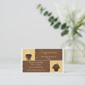 Espresso Cafe Visitekaartje (Staand voorkant)