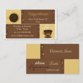 Espresso Cafe Visitekaartje (Voorkant / Achterkant)