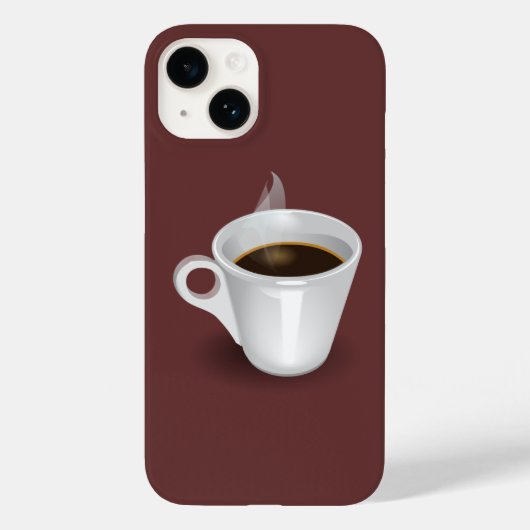 Espresso Case-Mate iPhone Case (Achterkant)