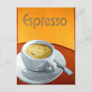  Espresso Coffee Briefkaart