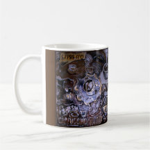 Espresso Coffee Cappuccino Metallic Art Coffee Mok