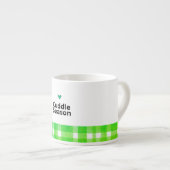 Espresso Cuddle Season Mug en vert (Devant droit)