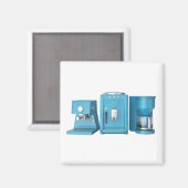 Espresso- en filterkoffiemachines magneet (Voorkant / Achterkant)