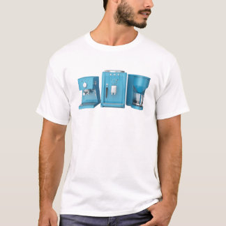 Espresso- en filterkoffiemachines t-shirt