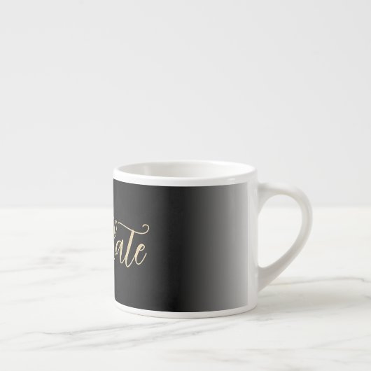 Espresso/Gouden Chocolade/Speciale Mok (Rechts)