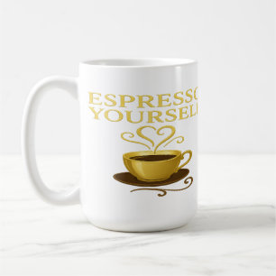 Espresso Jezelf – Golden Coffee Cup Edition Koffiemok
