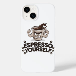 Espresso Jezelf - Grappig Koffie Liefhebber Design Case-Mate iPhone 14 Hoesje