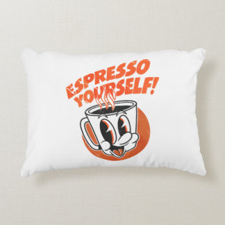 Espresso jezelf grappige koffieliefhebber kussen