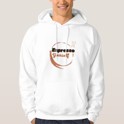 Espresso Jezelf Koffie Sweatshirt (Voorkant)