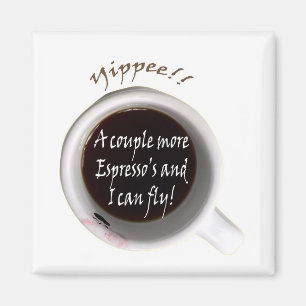 Espresso Jitters Magneet