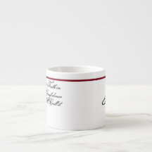 Espresso kop - Een citaat van Poe
