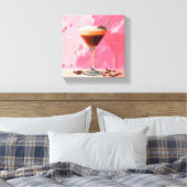 Espresso Martini avec toile de haricots de café (Insitu(Chambre))