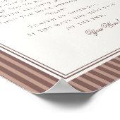 Espresso Martini Baby Brewing Baby Shower Game Poster (Hoek)