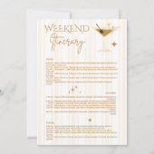 Espresso Martini Bachelorette Party Kaart (Achterkant)