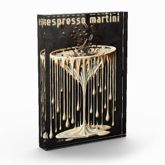 Espresso Martini Cocktailuur Fotoblokken
