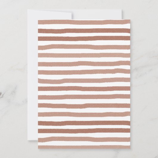 Espresso Martini Invitation à la douche nuptiale (Dos)