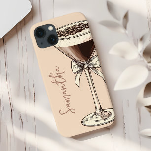 Espresso Martini Koffieliefhebber gepersonaliseerd iPhone 13 Hoesje