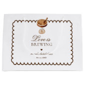 Espresso Martini Liefde is Vrijgezellenfeest brouw Groot Cadeauzakje (Voorkant)