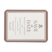 Espresso Martini Love Brewing Coffee Save the Date Magneet (Horizontaal)