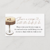 Espresso Martini Love Is Brewing Recept Verzoek Informatiekaartje (Voorkant)