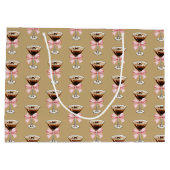 Espresso Martini Pattern Groot Cadeauzakje (Achterkant)